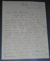 Dankesbrief von Marjorie Clay an die Organisatoren der Operation Santa Claus.