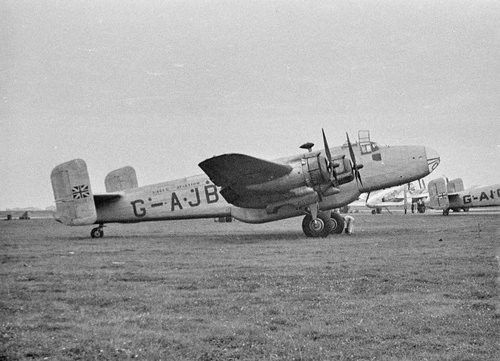  Halton auf dem Flughafen in Wunstorf